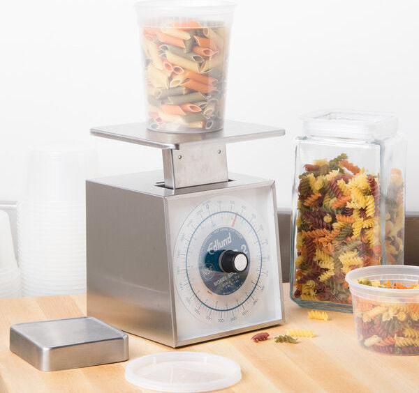 Edlund - Premier Series 5 lb/2200 g Mechanical Portion Scale 6" x 6 3/4" Platform - SR-2200C