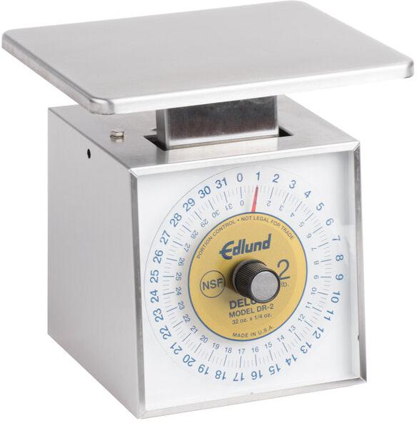 Edlund - Premier Series Light Duty 32 Oz Portion Scale with 7" x 8 3/4" Platform - DR-2 OP