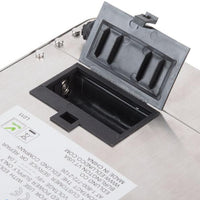 Edlund - Rechargeable 10 lb Digital Portion Control Scale with 6" x 6 3/4" Platform - EDL-10