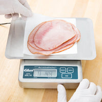 Edlund - Rechargeable 10 lb Digital Portion Control Scale with Oversized 7" x 8 3/4" Platform - EDL-10 OP