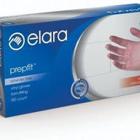 Elara - Prepfit All-Purpose Medium Powder Free Vinyl Gloves, 100/Bx - FVP202