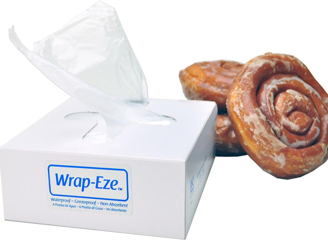 Elkay Plastics - 10" x 10.75", 0.45 mil Wrap-Eze® HDPE Pop-Up Sheets, 1000/Bx - K-10