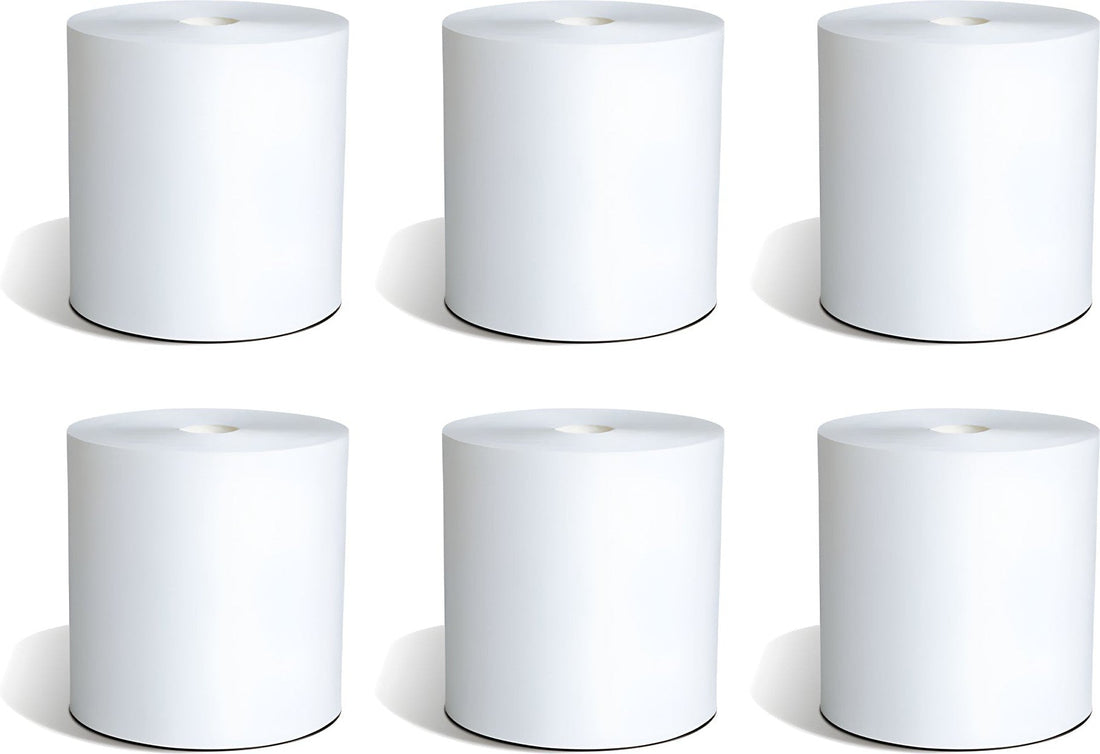 Embassy - White 1-Ply 800 ft Supreme Thru-Air-Dried Long Roll Towel, 6/Cs - 01110