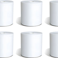 Embassy - White 1-Ply 800 ft Supreme Thru-Air-Dried Long Roll Towel, 6/Cs - 01110