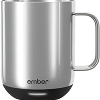 Ember - Mug² 10 Oz Stainless Steel Temperature Control Smart Mug - CM191007CA - DISCONTINUED