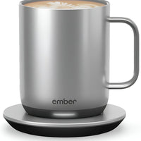 Ember - Mug² 10 Oz Stainless Steel Temperature Control Smart Mug - CM191007CA - DISCONTINUED