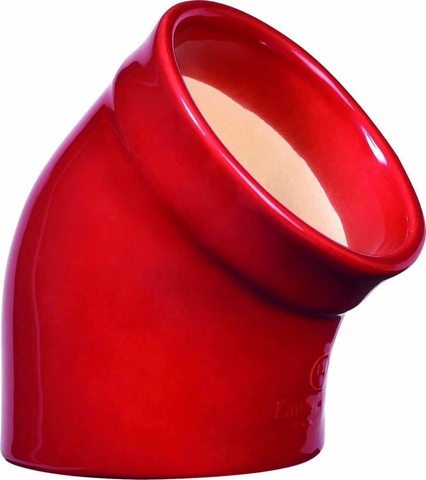 Emile Henry - 0.3 QT Ceramic Burgundy Salt Pig - 340201