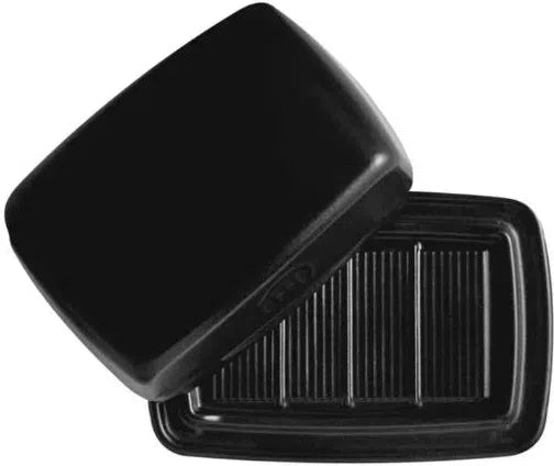 Emile Henry - 0.4 L Truffle Black Butter Dish - 91710225