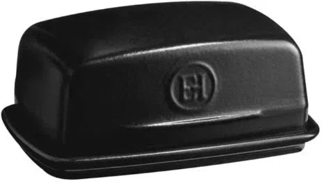 Emile Henry - 0.4 L Truffle Black Butter Dish - 91710225