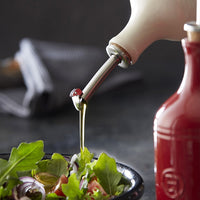 Emile Henry - 0.4 QT Ceramic Burgundy Oil Cruet - 340215