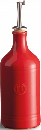 Emile Henry - 0.4 QT Ceramic Burgundy Oil Cruet - 340215