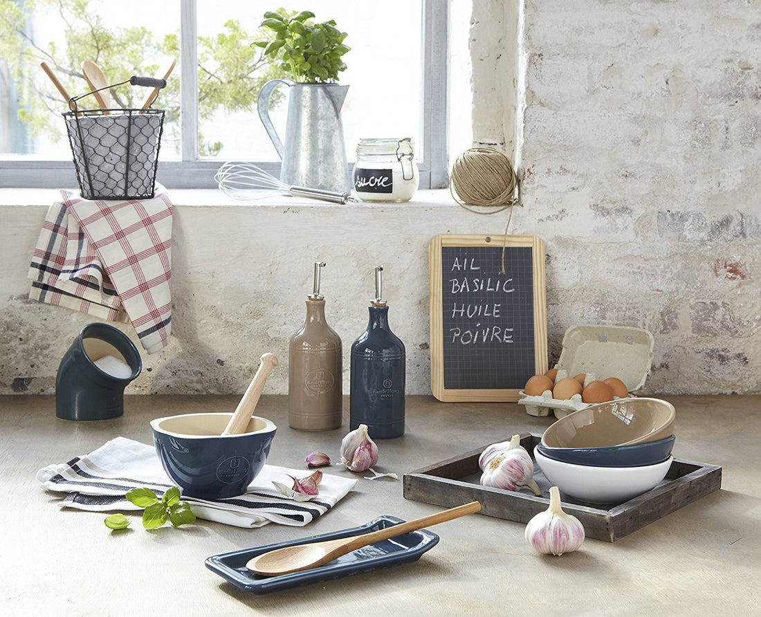 Emile Henry - 0.48 QT Argile/Clay Clay Oil Cruet - 020215