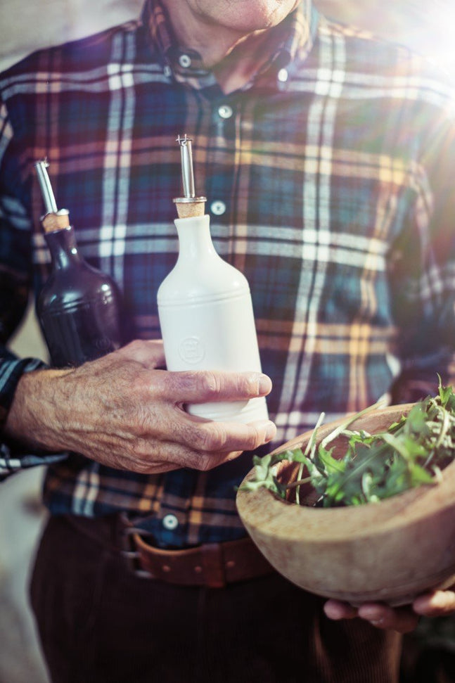 Emile Henry - 0.48 QT Argile/Clay Clay Oil Cruet - 020215