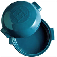 Emile Henry - 0.5 L Blue/Calanque Cheese Baker - 608417 - DISCONTINUED