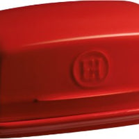 Emile Henry - 0.5 L Ceramic Burgundy Butter Dish - 340225