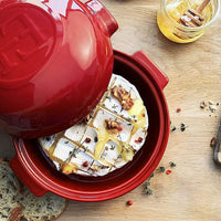 Emile Henry - 0.5 L Ceramic Burgundy Cheese Baker - 348417