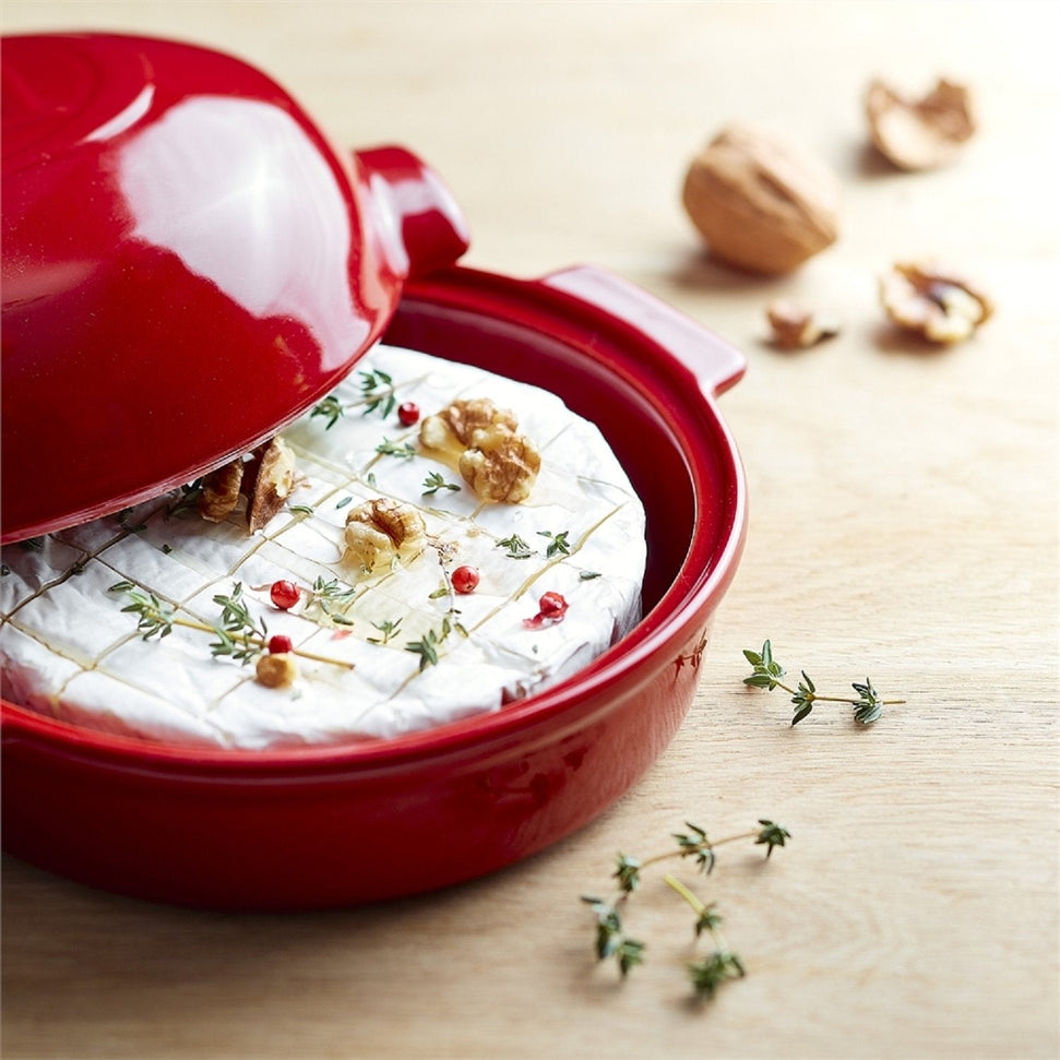 Emile Henry - 0.5 L Ceramic Burgundy Cheese Baker - 348417