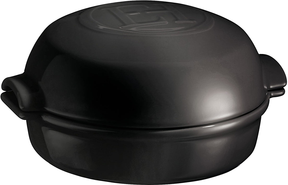 Emile Henry - 0.5 L Ceramic Charcoal/Fusain Cheese Baker - 798417