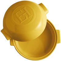 Emile Henry - 0.5 L Yellow/Provence Cheese Baker Dish - 908417