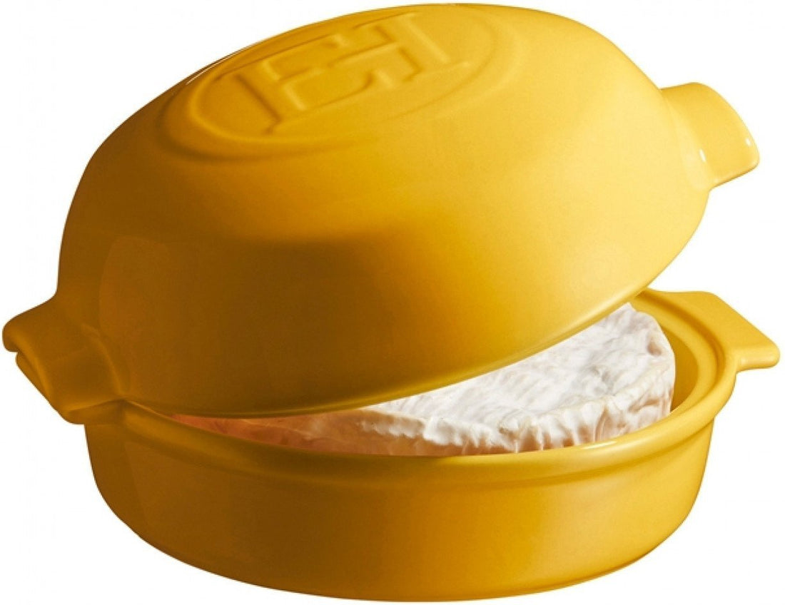 Emile Henry - 0.5 L Yellow/Provence Cheese Baker Dish - 908417