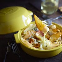 Emile Henry - 0.5 L Yellow/Provence Cheese Baker Dish - 908417