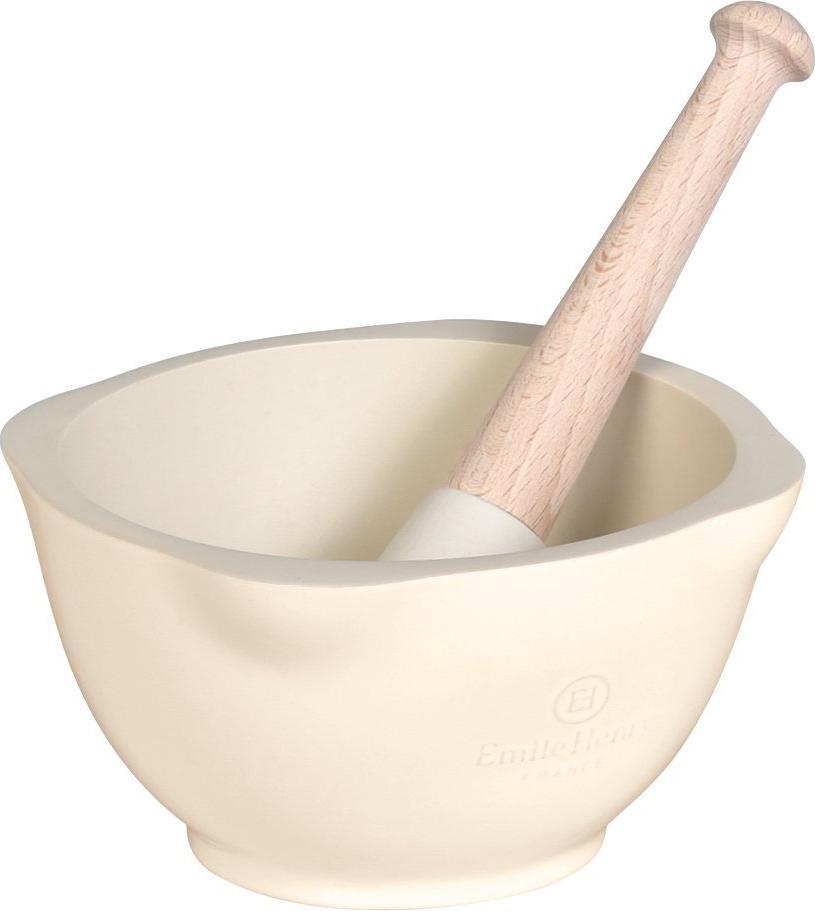 Emile Henry - 0.6 QT Argile/Clay Mortar & Pestle - 020255