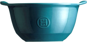 Emile Henry - 0.65 L Calanque/Blue Gratin Bowl - 602149
