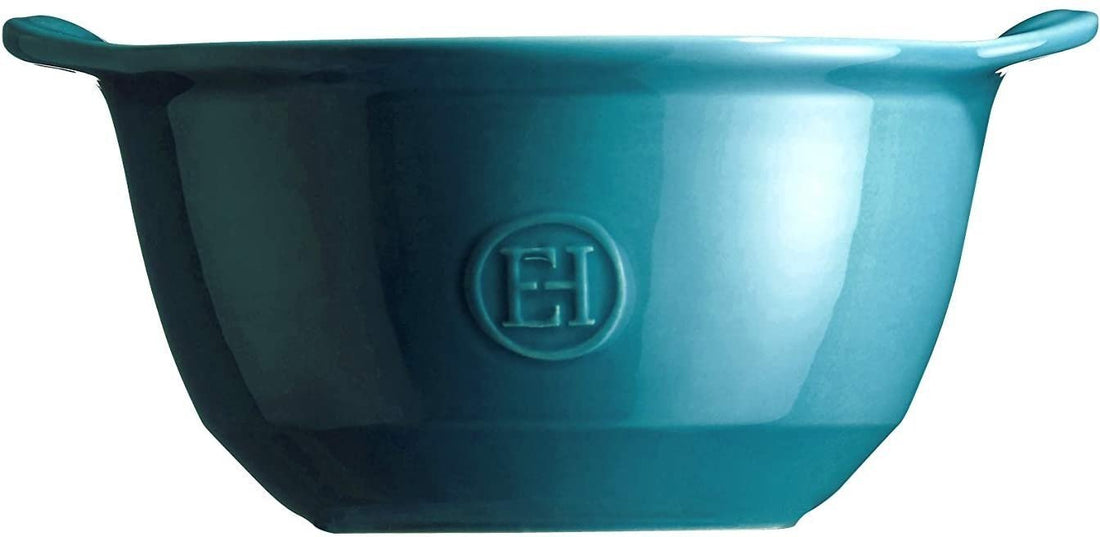 Emile Henry - 0.65 L Calanque/Blue Gratin Bowl - 602149 - DISCONTINUED