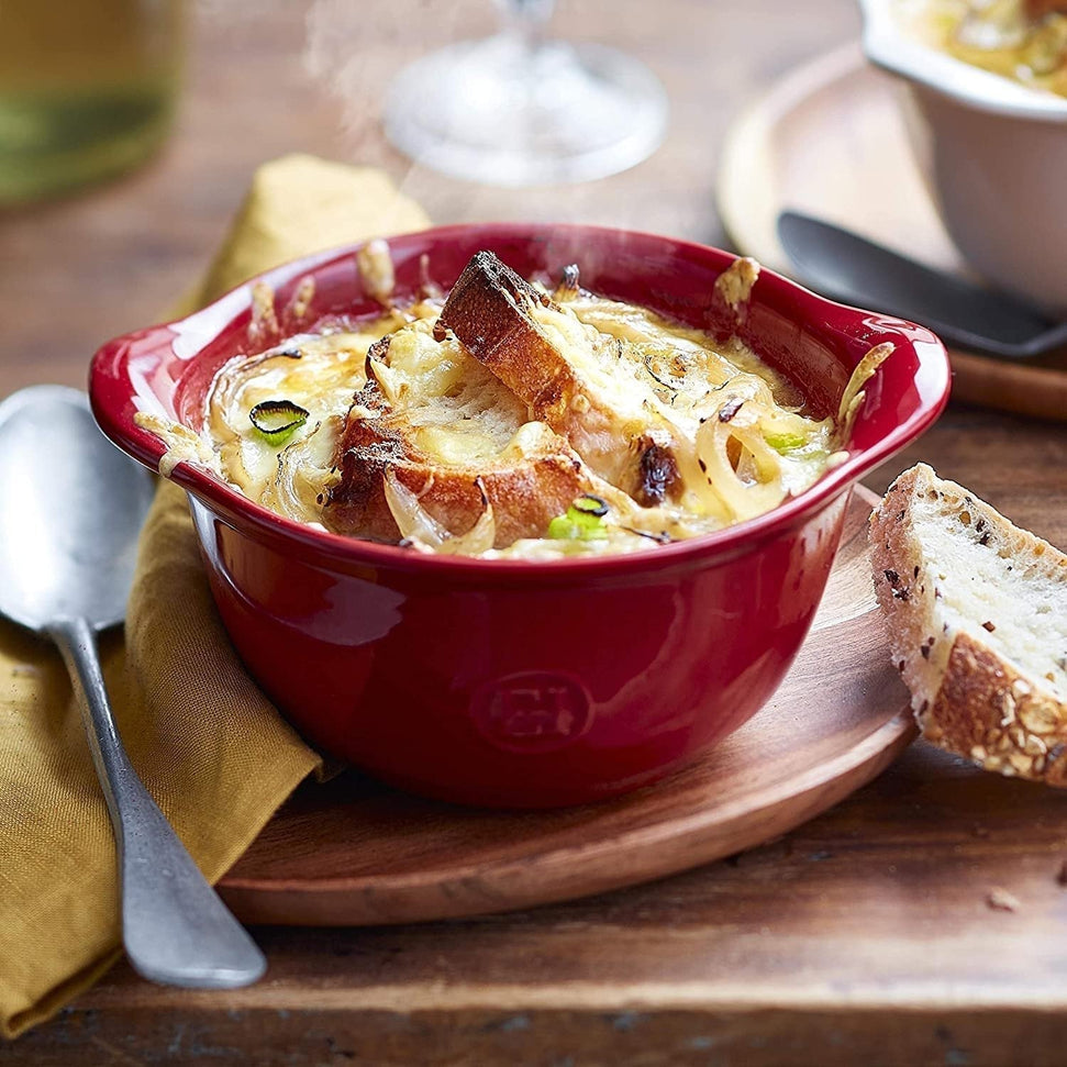 Emile Henry - 0.65 L Calanque/Blue Gratin Bowl - 602149 - DISCONTINUED