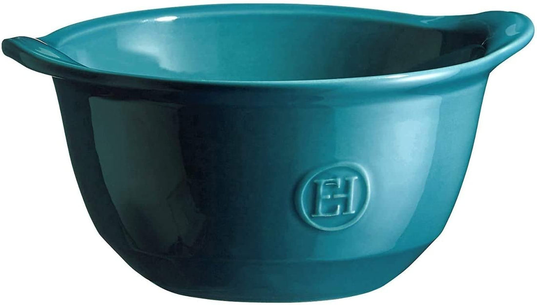 Emile Henry - 0.65 L Calanque/Blue Gratin Bowl - 602149 - DISCONTINUED