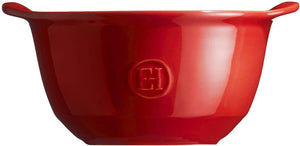 Emile Henry - 0.65 L Ceramic Burgundy Gratin Bowl - 342149