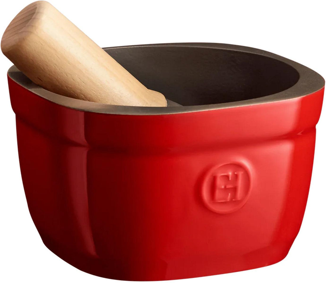 Emile Henry - 0.9L Grand Cru Mortar and Pestle - 91340257