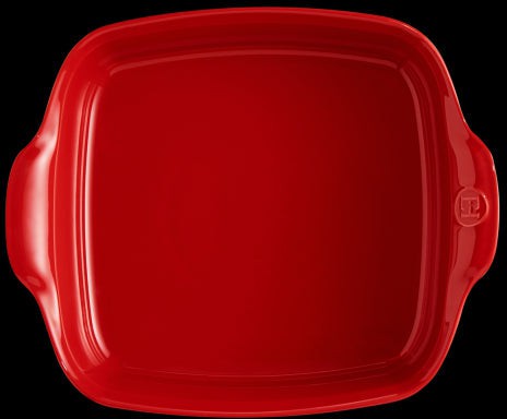 Emile Henry - 11" x 9" Ceramic Burgundy Square Baking Dish - 342050