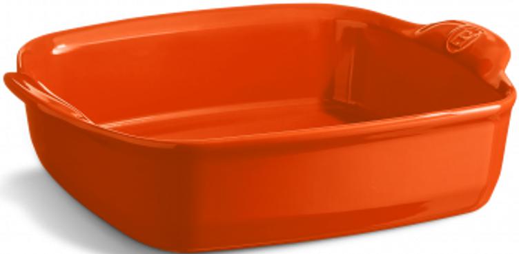 Emile Henry - 11" x 9.4" TOSCANE Ultime Square Baking Dish with 1.8 L Capacity - 91762050