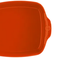 Emile Henry - 11" x 9.4" TOSCANE Ultime Square Baking Dish with 1.8 L Capacity - 91762050