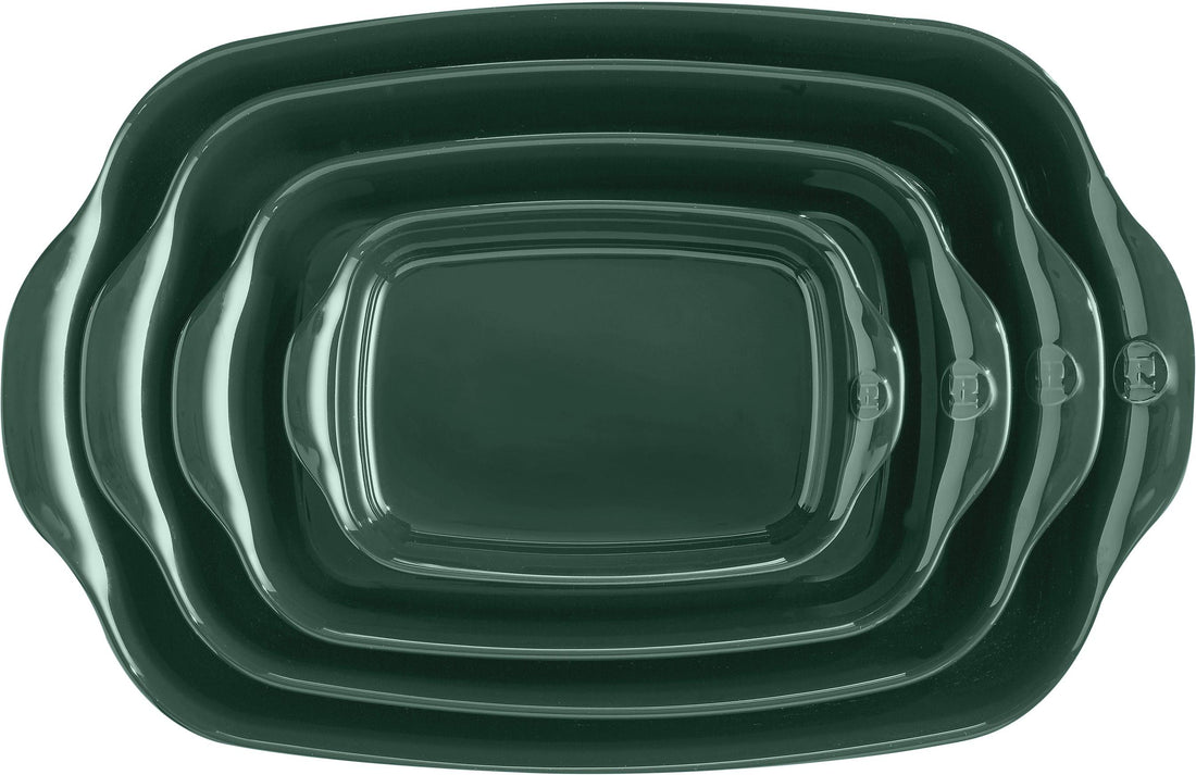 Emile Henry - 11.4" x 7.5" Small Cedre Rectangular Baker - 91079650