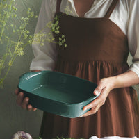 Emile Henry - 11.4" x 7.5" Small Cedre Rectangular Baker - 91079650