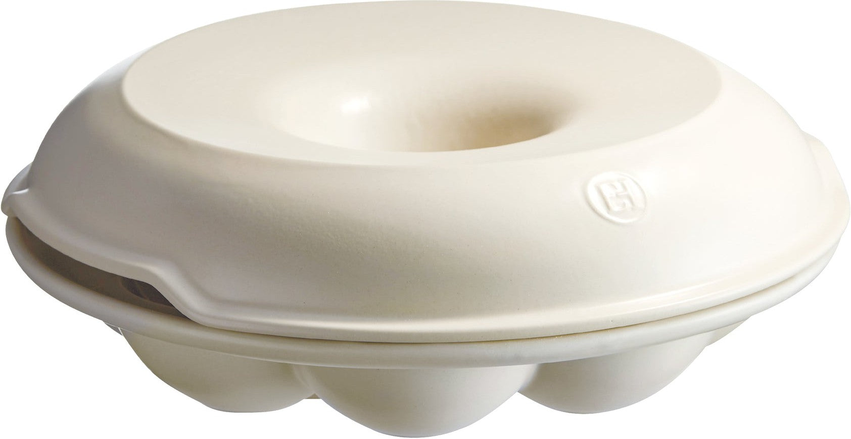 Emile Henry - 12" x 4" Ceramic Linen Crown Bread Baker - 505505