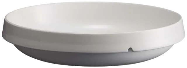 Emile Henry - 12.4" Chalk White Ceramic Round Dish with 3 L Capacity - 91103230
