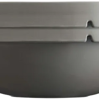 Emile Henry - 12.4" Pearl Grey Ceramic Round Dish with 5 L Capacity - 91123250