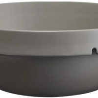 Emile Henry - 12.4" Pearl Grey Ceramic Round Dish with 5 L Capacity - 91123250