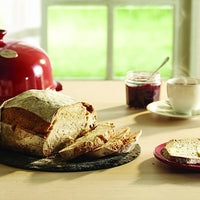 Emile Henry - 13" x 11" Ceramic Burgundy Bread Cloche/Baker - 349108