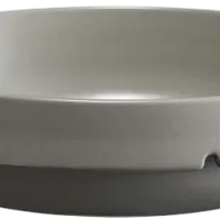 Emile Henry - 14" Pearl Grey Ceramic Round Dish with 1.8 L Capacity - 91123218