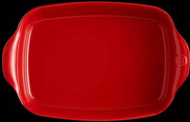 Emile Henry - 14" X 10" Ceramic Burgundy Baking Dish - 349652