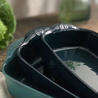 Emile Henry - 14" x 10" Cedar Green Rectangular Oven Dish - 91079652