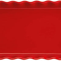 Emile Henry - 14" x 6" Ceramic Burgundy Slim Rectangular Tart Dish - 346034