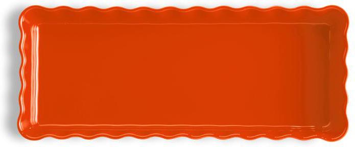 Emile Henry - 14.3" Toscane Slim Rectangular Tart Dish - 91766034