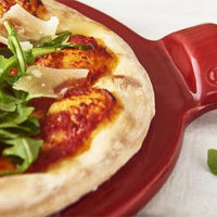 Emile Henry - 14.5" Ceramic Burgundy Pizza Stone-I - 347514