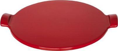 Emile Henry - 14.5" Ceramic Burgundy Pizza Stone-I - 347514