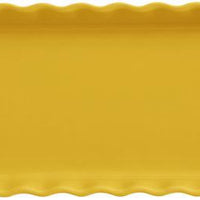 Emile Henry - 15 x 36 cm Yellow/Provence Slim Rectangular Tart Dish - 906034